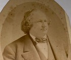 Rare Antique ID'd Inventor NY Iron Manufacturer & Millionaire Cabinet Card Photo — photo 3