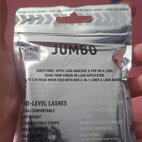 NYX Professional Makeup Jumbo Lash! Vegan False Eyelashes WISPY FLUTTER New! - 第 9/9 張圖片