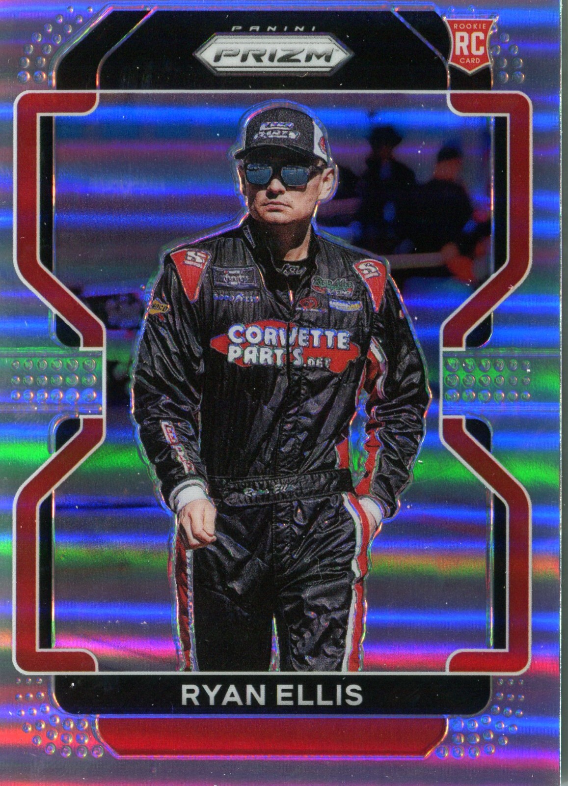 2022 Panini Prizm Racing silver PRIZM Parallel #22 Ryan Ellis