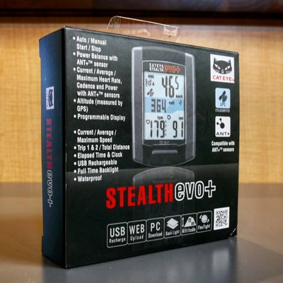 cateye stealth evo  bike computer