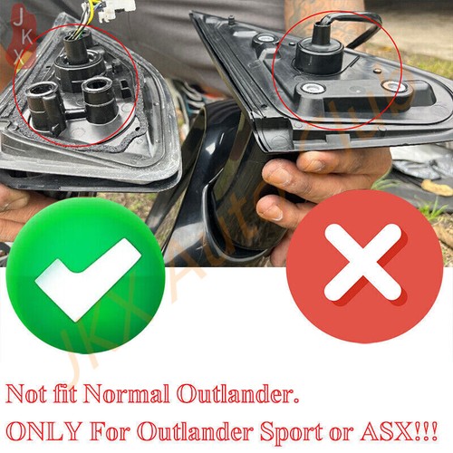 Kit de espejo retrovisor izquierdo de 9 cables u para Mitsubishi Outlander Sport ASX 2011-2023 - Imagen 9 de 11
