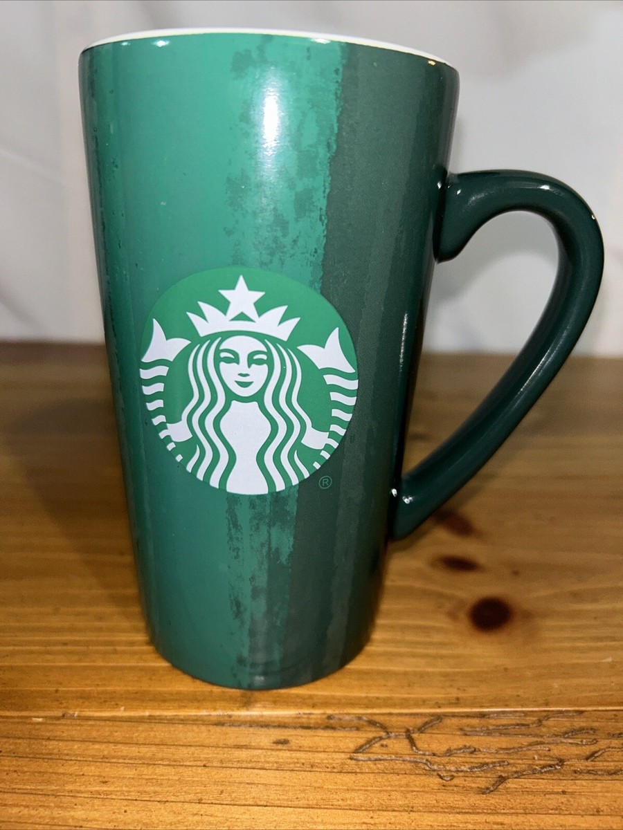 Starbucks tall 16 oz coffee mugs 2021 green red
