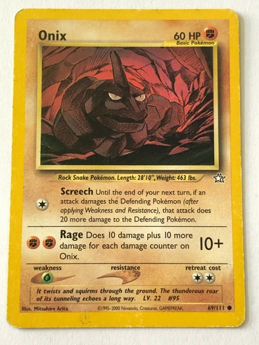 Pokemon Card - Onyx - Neo Genesis - 69/111 - English