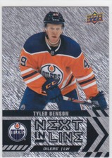 20/21 OVERTIME..TYLER BENSON..NEXT IN LINE..# NL-4..OILERS..FREE COMBINED SHIP