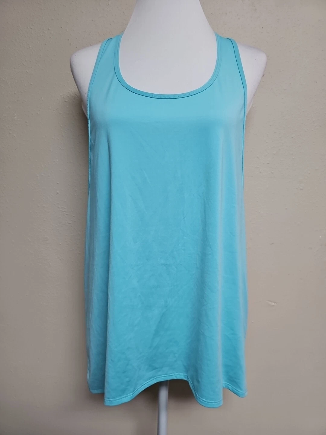 fabletics active sleeveless round neck racerback shirt