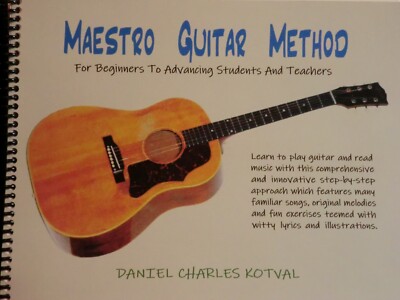 Maestro Guitar Method -  for Students and Teachers - Chapter Three PDF File Only
