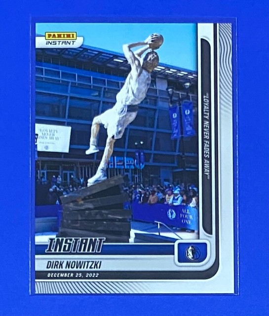 2022-23 Panini Instant Dirk Nowitzki LOYALTY NEVER FADES 1/229 SP Mavericks #71