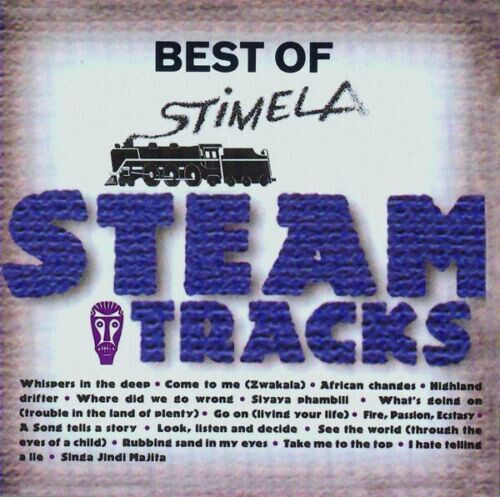 Stimela CD Best Of Steam Tracks ALBUM - Afro Funk Soul Folk, World, African RARE