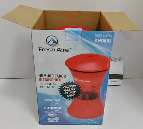 Fresh Aire Personal Portable Ultrasonic Humidifier Up To 8 Hrs Whisper Quiet - Picture 2 of 11