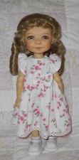 Wee 3 GRACE Doll Wig SIZE 8-9.5 BLONDE Sausage Roll Curls  Curly Bangs A NWT
