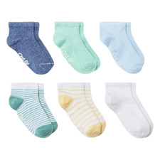 NEW Cat  Jack Baby Multi Colored Low Cut Socks 6-12M