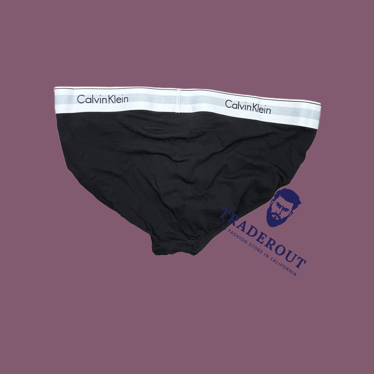 Calvin Klein CK mens black cotton stretch sport brief bikini underwear S M  L XL