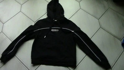  H&M Kaputzen Sweatshirt schwarz Brooklyn New York City Gr. XS Hoodi  - Bild 1 von 4