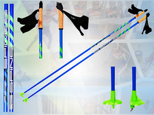 Bastoncini da pattinaggio Carrera SPINE 100% carbonio bastone da sci di fondo bastoncini da sci 