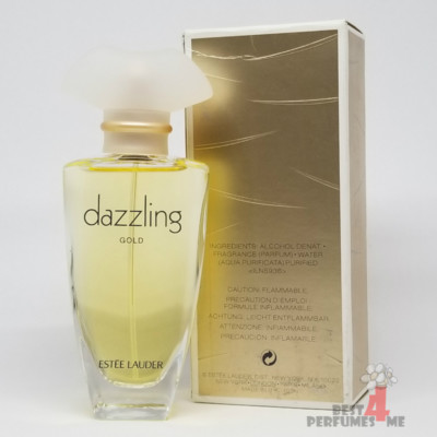 Dazzling Gold by Estee Lauder Women Eau de parfum 1.7 oz 50ml Rare