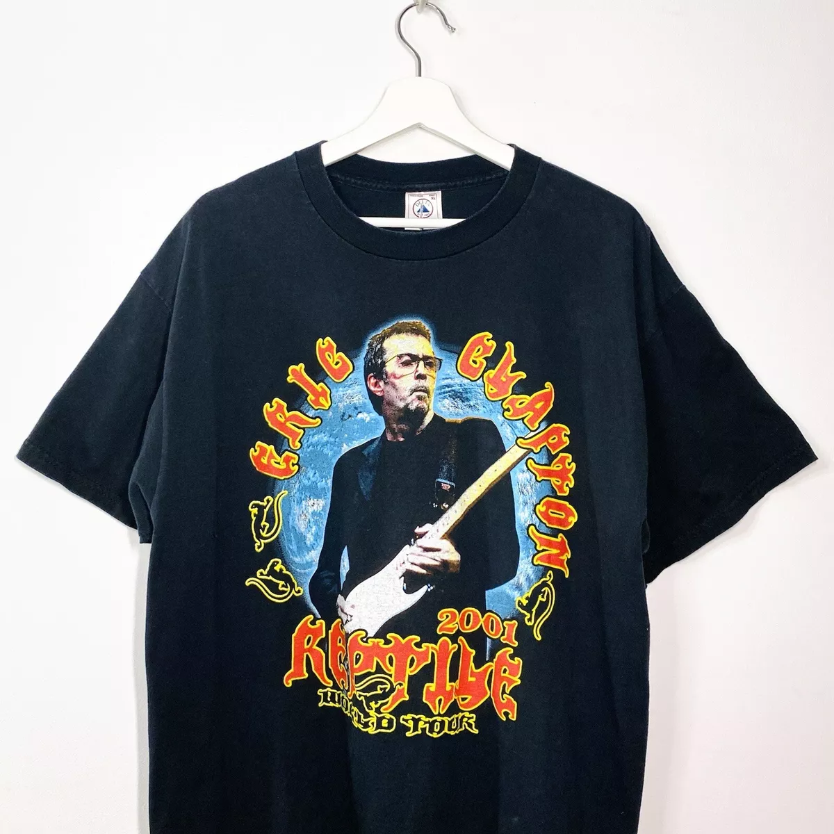 eric clapton/00s tour T-shirt 2001