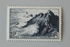 France année 1946 YT 764 Neuf luxe ** Monuments et sites Pointe du Raz