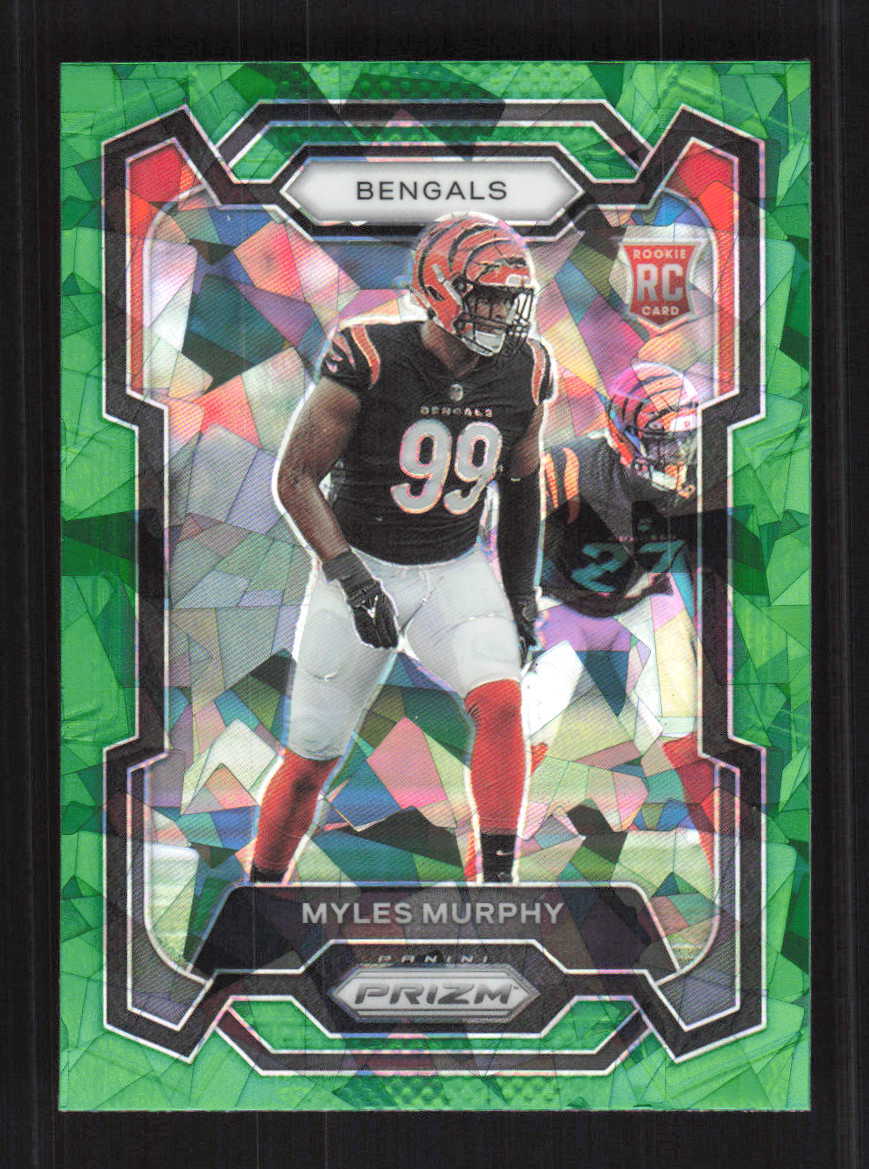 Myles Murphy 2023 Panini Prizm Green Ice Cincinnati Bengals #320
