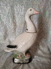 Vtg 1979 Goose Duck Jim Beam Empty Whiskey Liquor Decanter Bottle Regal China