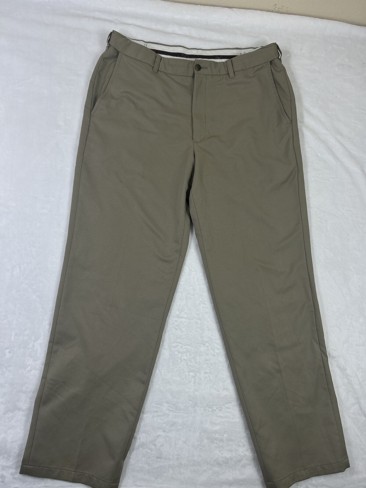 Haggar Dress Pants Mens Size 36x32 Chino Straight Leg WPL386 eBay