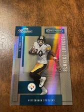 2004 Playoff Prestige X Tra Points Plaxico Burress /25 Pittsburgh Steelers 