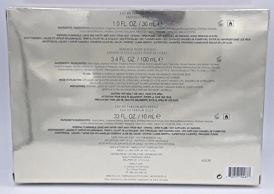 ¡¡¡Nuevo!!! Juego de 3 piezas Tempting By Sofia Vergara- Foto 3 de 3