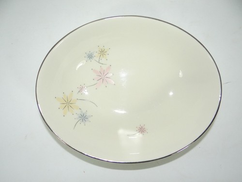 Nancy Prentiss MCM Pastella Oval Vegetable Bowl 9" Made USA - Picture 3 of 9