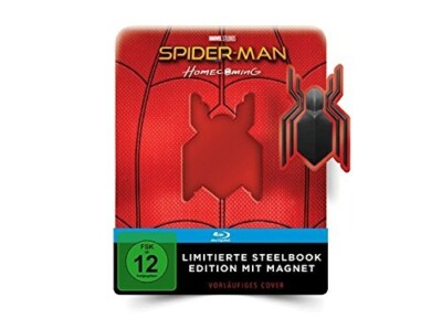 ''Spider-Man Homecoming''   Blu-ray Steelbook mit Magnet ***Neu & OVP*