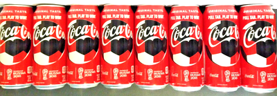 8 LIMITED COLLECTOR COMMEMORATIVE 2018 FIFA WORLD CUP COCA COLA
