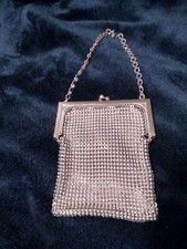 Small Antique Gold colored mesh purse. Perfect Condition