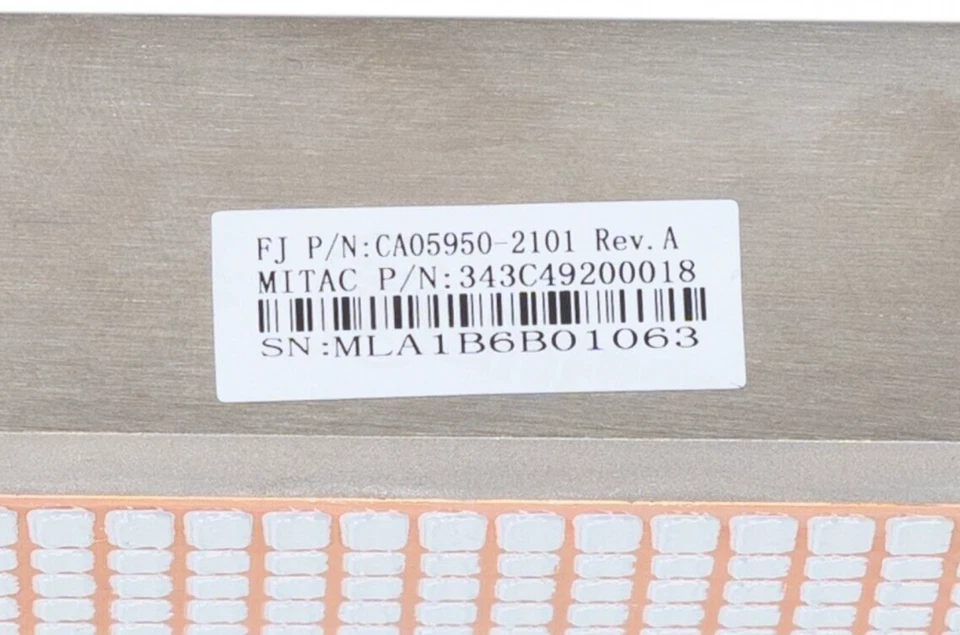 Fujitsu CA05950-2101 CPU Processor Heat Sink EVAC For RX2540 M6 Node Server - Image 4 of 4