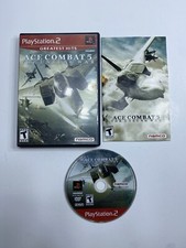 Ace Combat 5: The Unsung War (Sony PlayStation 2, 2004) W/Manual tested working