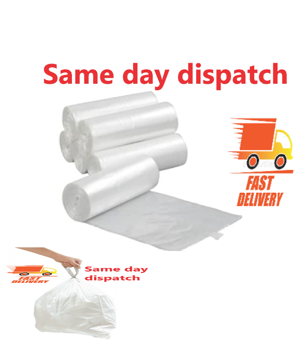 x40 15 Litre Bin Handy Bags Shopping EXTRA Strong Pedal Bin Liner Tie