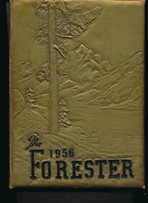 Forest City NC Cool Springs High School yearbook 1953 North Carolina