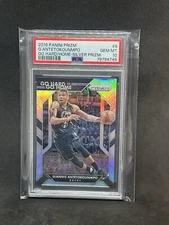 2016-17 Prizm Silver Go Hard or Go Home GIANNIS ANTETOKOUNMPO #6 PSA 10 GEM Sh