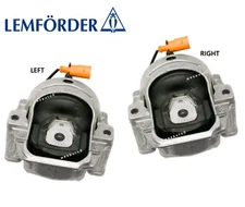 For Audi A4 A5 Quattro Q5 Engine Motor Mount Hydraulic Set Lt & Rt 2pcs OEM