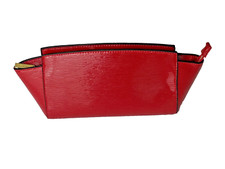 NEW Red Large Travel Makeup Case Estee Lauder Cosmetic Bag Clutch