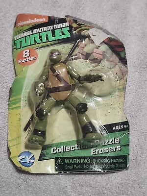 Nickelodeon Teenage Mutant Ninja Turtles Donatello Collectible Puzzle Erasers 36