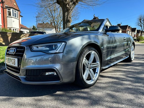 Audi A5 Cabriolet S Line Spec Ed 2.0L TFSI Petrol Quattro Auto S-Tronic 2014 - Picture 3 of 24