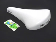 Vintage SELLE SAN MARCO PROFESSIONAL SADDLE White Leather NOS 1990
