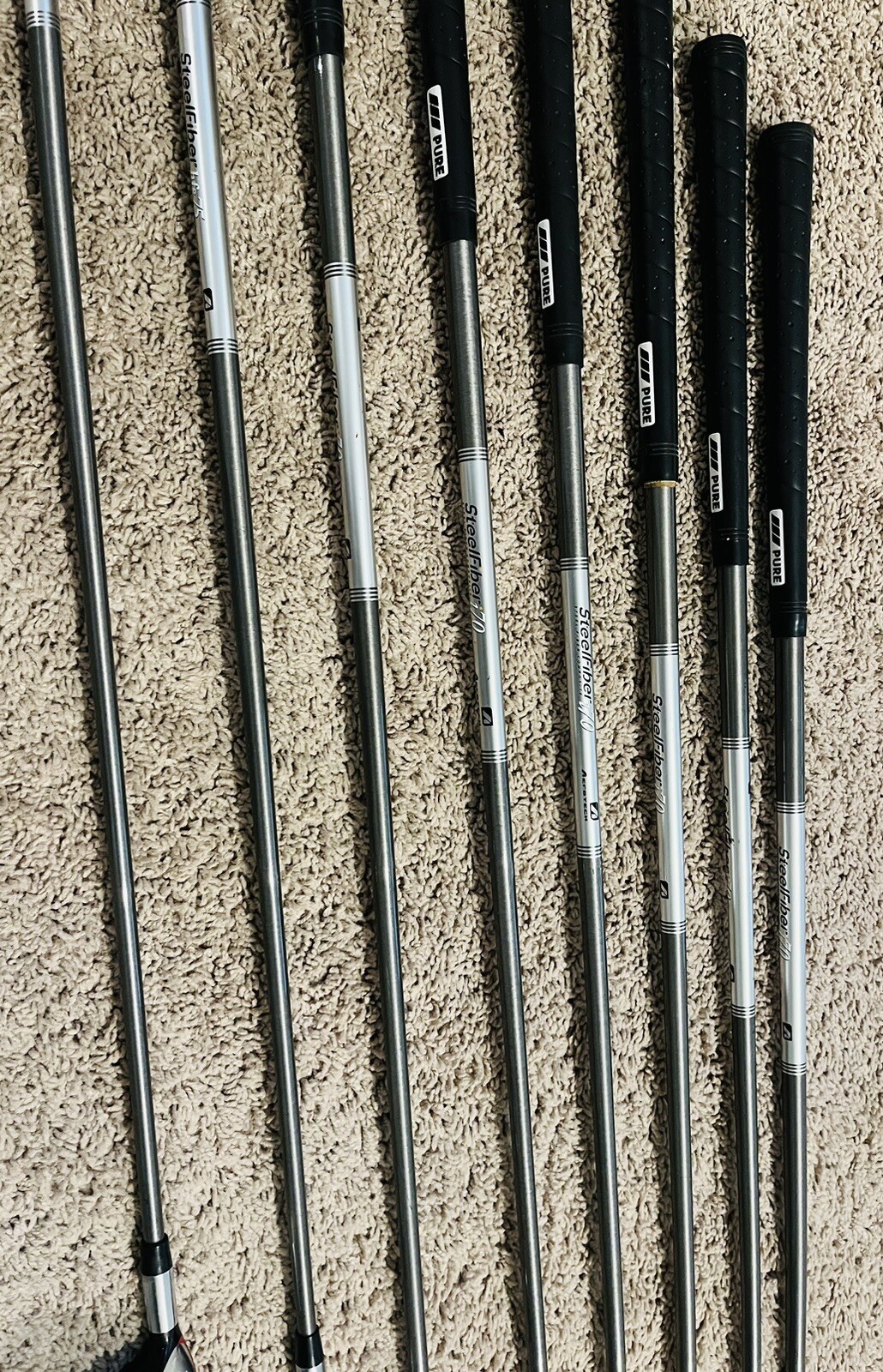 Steel Fiber i70 Shaft 8 Club Wishon Golf Club Set eBay
