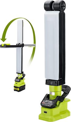 30W 2400LM LED Arbeitsleuchte Clip on Light kompatibel mit Ryobi 18v Akku 6000K
