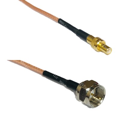 RG316 SMB MALE to F MALE RF Cable Rapid-SHIP LOT