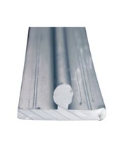 Inline Slider Patio Door Aluminium Track Fits Most Roller Bogie Wheels 2400mm