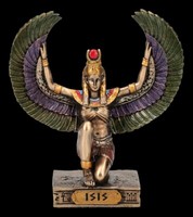 Isis Figur Miniatur - ÄGyptische GöTtin - Veronese GöTter Statuette Geschenk