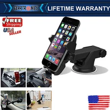 360° Car Windshield Mount Holder Stand For Mobile Cell Phone GPS iPhone Samsung 