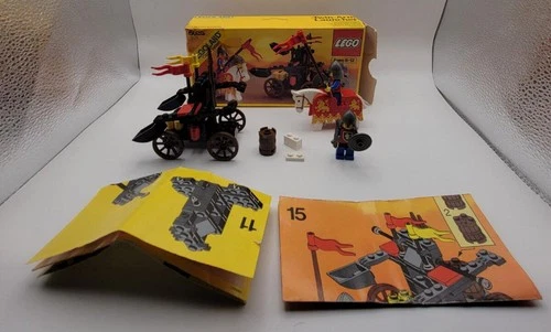 Vintage Lego Legoland Castle Twin Arm Launcher Complete in Box 6039