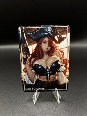 Miss Fortune Riftbound Waifu Card TCG Full Art Waifu Legends Custom Goddess