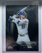 2026 Topps Chrome Black Bobby Witt Jr. KC Royals MLB Very Clean!