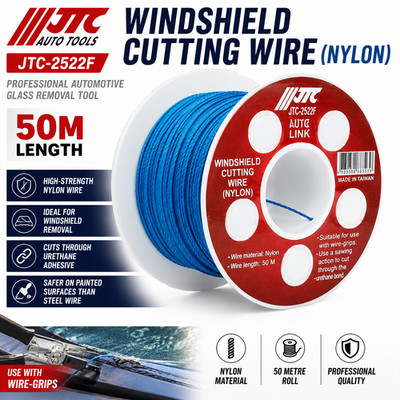 JTC-2522F Nylon Windscreen Cutting Wire 50M Windshield Removal Cord